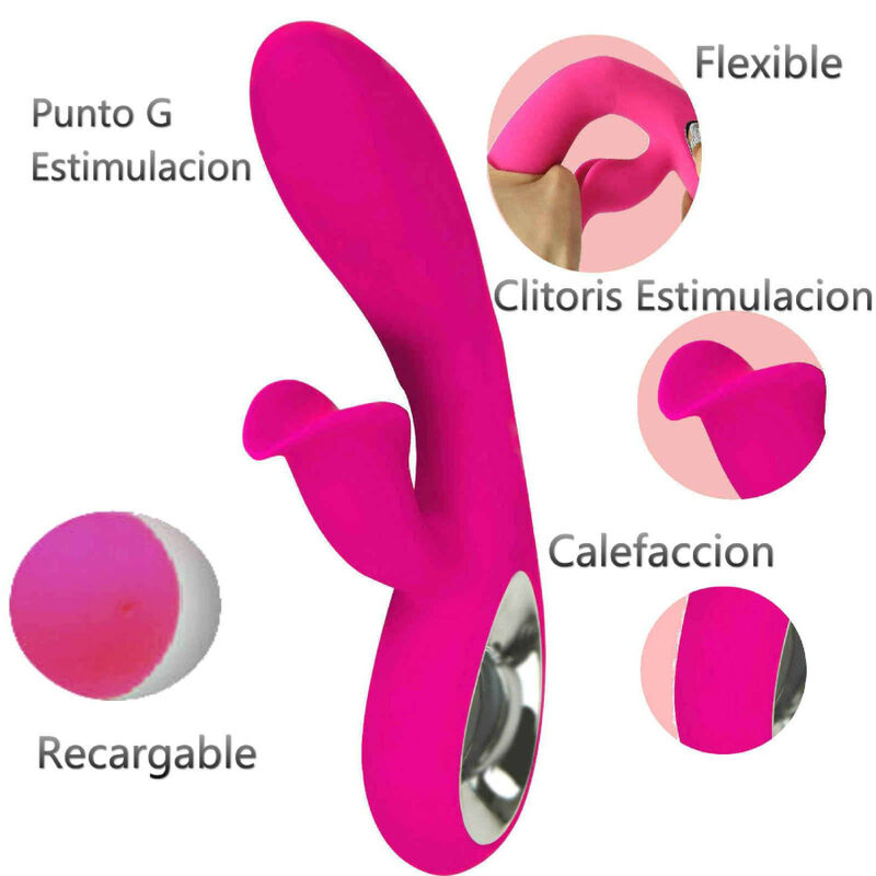 Vibromasseur Rabbit Daro fuchsia - ARMONY