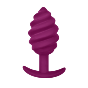 Plug anal Gplug Twist 2 violet - G-VIBE