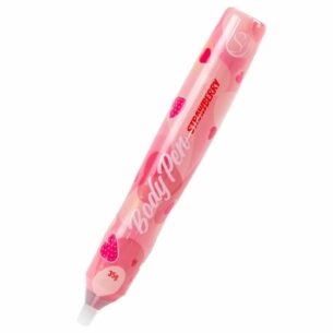 Stylo encre comestible pour le corps saveur fraise - SECRET PLAY