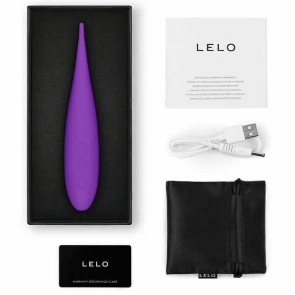 Stimulateur de clitoris Dot Travel violet - LELO