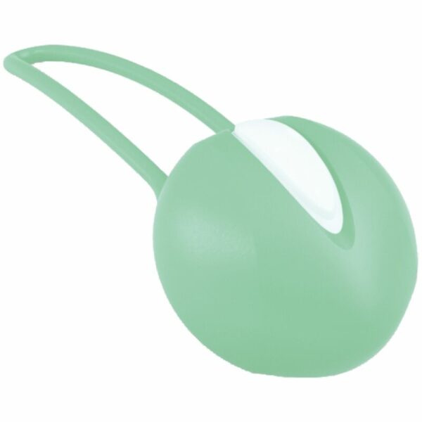 Pelota Kegel Smartball Uno blanca y verde pistacho - FUN FACTORY