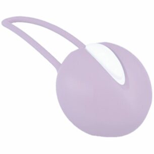 Pelota Kegel Smartball Uno blanca y morado pastel - FUN FACTORY