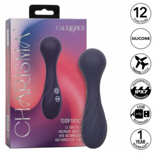 Mini vibromasseur Wand Charisma Temptation violet - CALIFORNIA EXOTICS