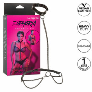 Collier avec laisse Euphoria - CALIFORNIA EXOTICS