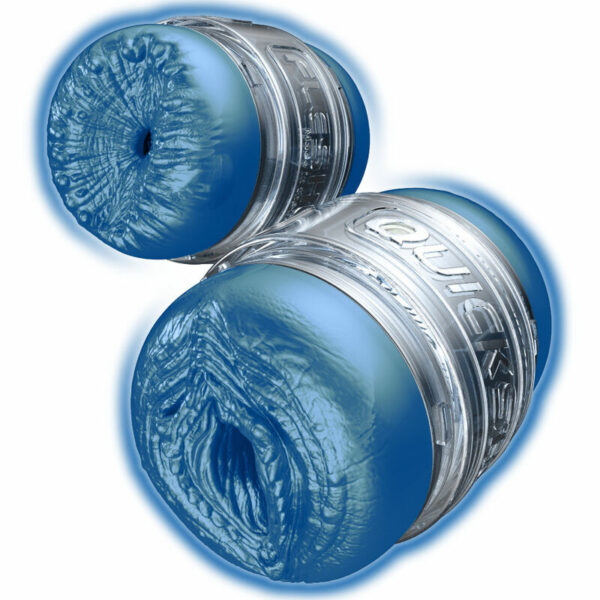 Masturbateur Alien Bleu Double Orifice - FLESHLIGHT