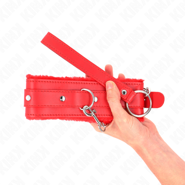 Collier rouge avec restrictions - KINK