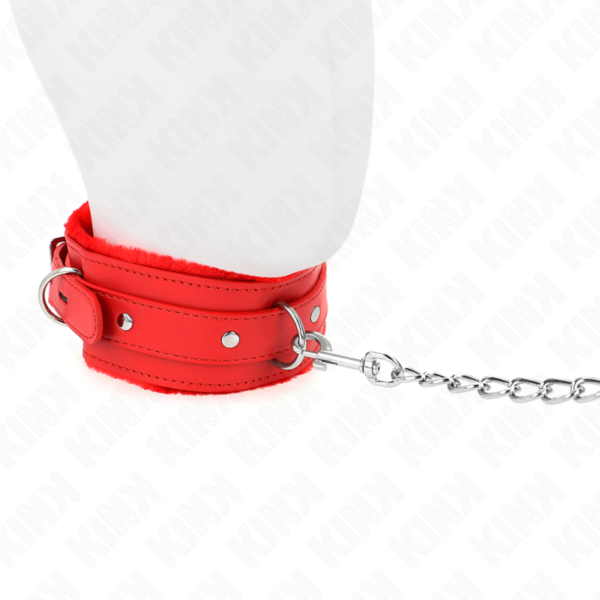 Collier rouge avec restrictions - KINK