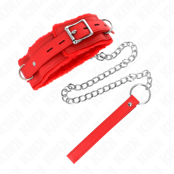 Collier rouge avec restrictions - KINK