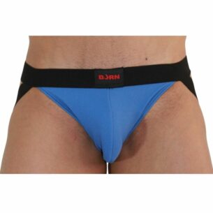 Jockstrap 008 noir et bleu taille de S à XL - BURN