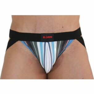 Jockstrap 009 noir et multicolor taille de S à XL - BURN