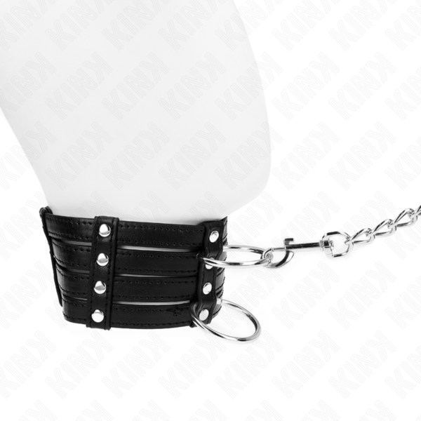 Collier noir Sub Style ajustable - KINK