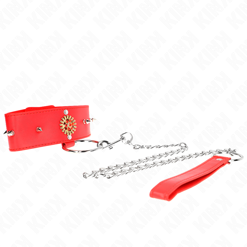 Collier diamants rouges ajustable - KINK