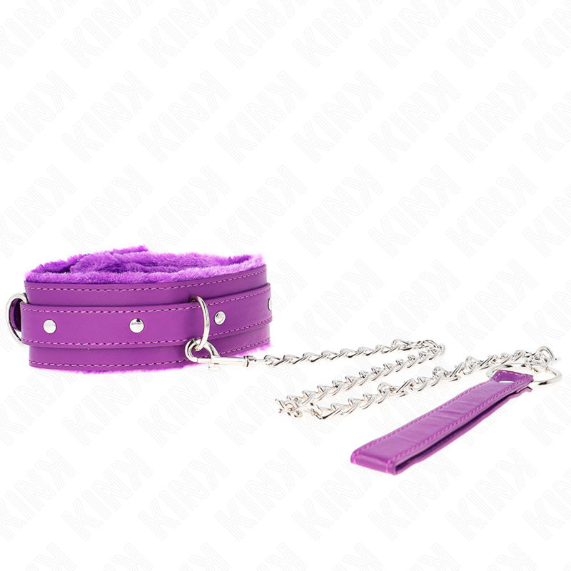 Collier avec restrictions violettes - KINK