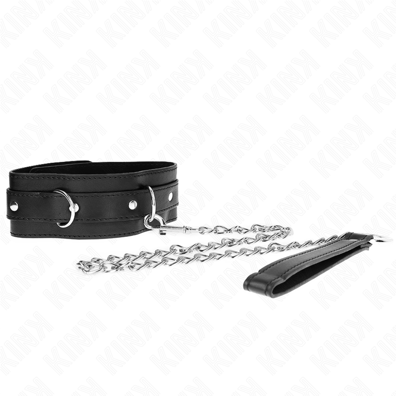 Collier avec sangle noire - KINK