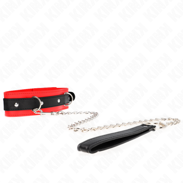 Collier avec bracelet modèle Basic rouge - KINK