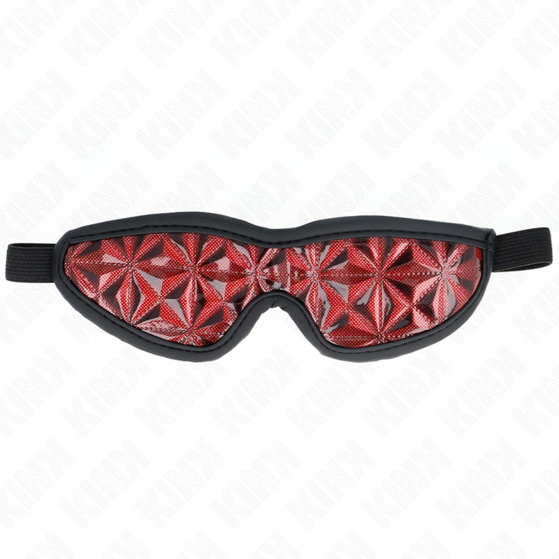 Masque motif diamants rouge - KINK