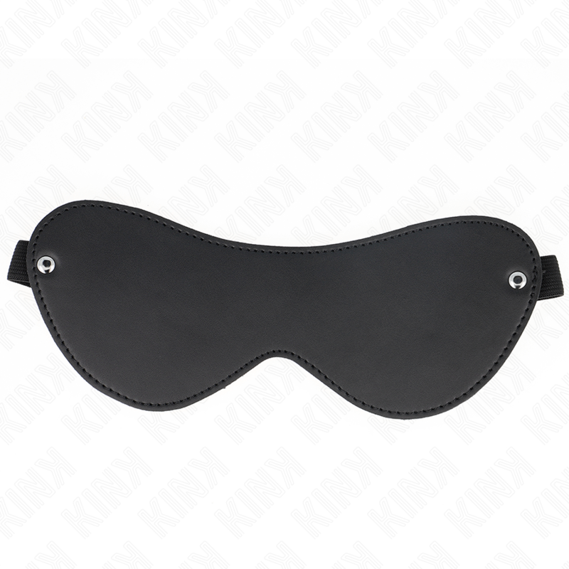 Masque en cuir avec 2 rivets - KINK