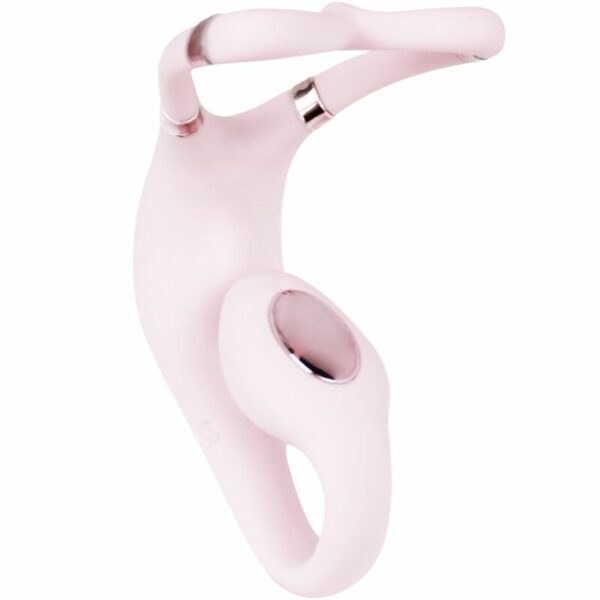 Vibromasseur pour couple Secrets II connecté rose - ADRIEN LASTIC