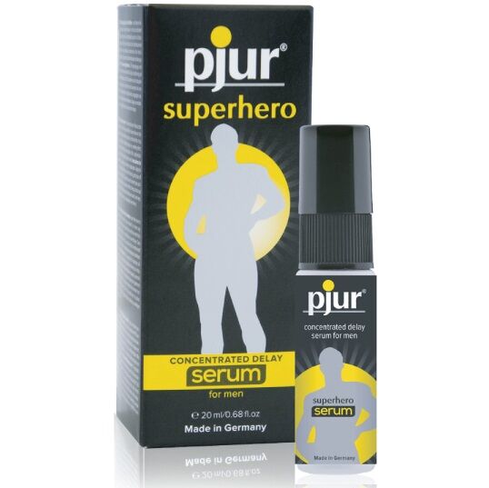 PJUR SUPERHERO SERUM RETARD CONCENTRE 20ML.