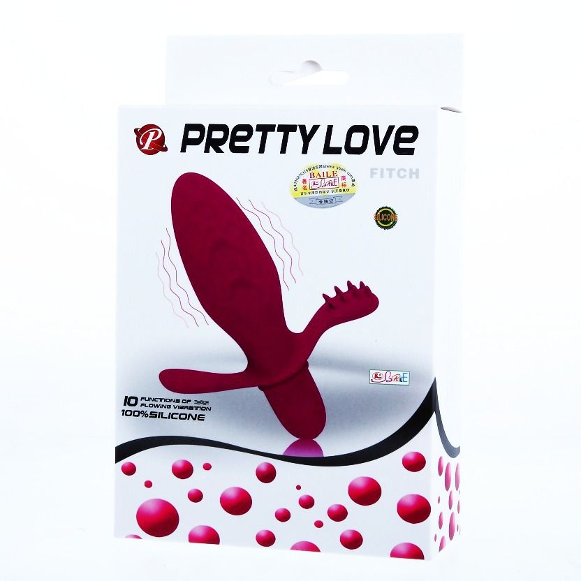 Vibromasseur triple stimulation Fitch – PRETTY LOVE