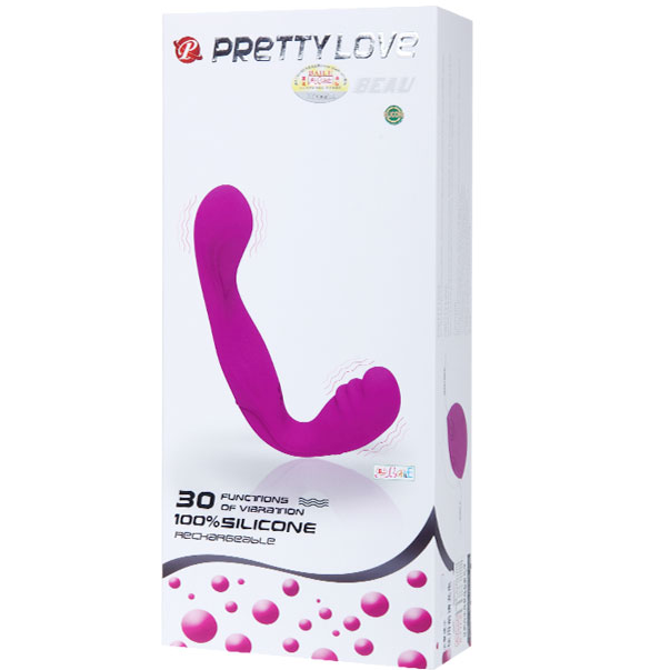 Vibromasseur pour couple Beau double pénétration lilas – PRETTY LOVE