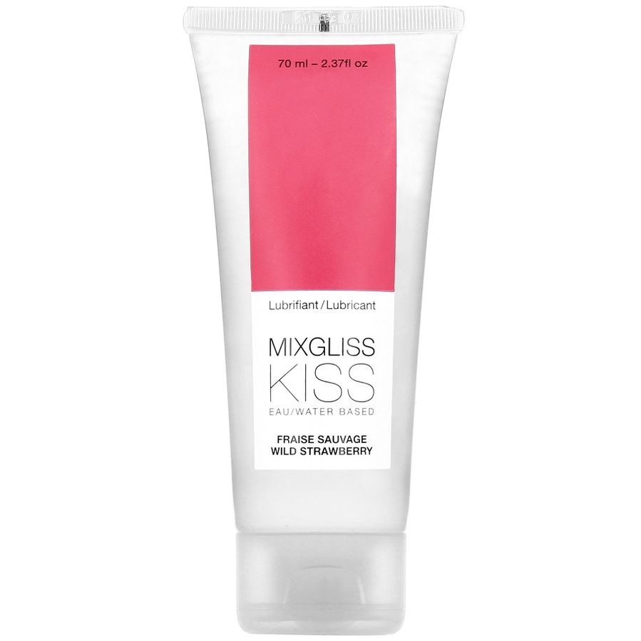 MIXGLISS – LUBRIFIANT À BASE D’EAU SAVEUR FRAISE 70ML