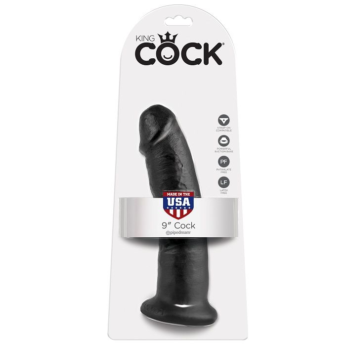 KING COCK 9″ BITE NOIR 22,9 CM