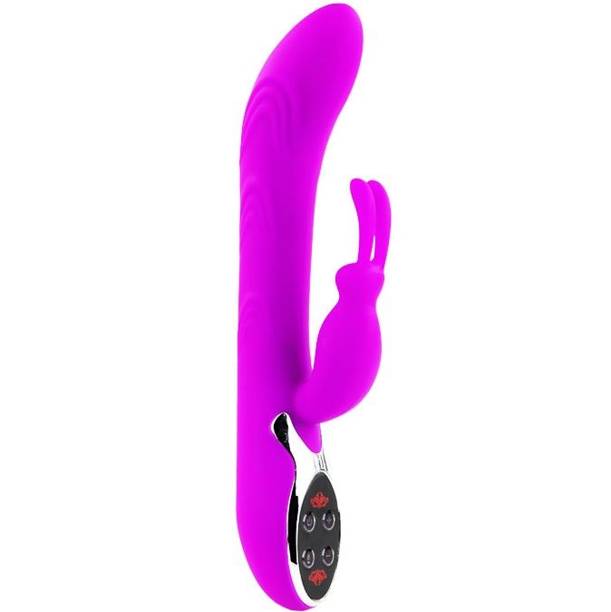 Vibromasseur Rabbit Hot à 10 modes de vibration violet – PRETTY LOVE