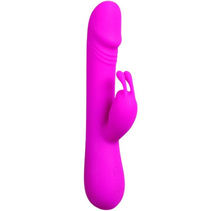 Vibromasseur Rabbit Clément 30 modes de vibrations violet – PRETTY LOVE