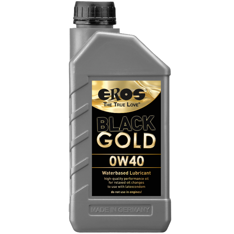 EROS BLACK GOLD 0W40 LUBRIFIANT À BASE D’EAU 1000ML