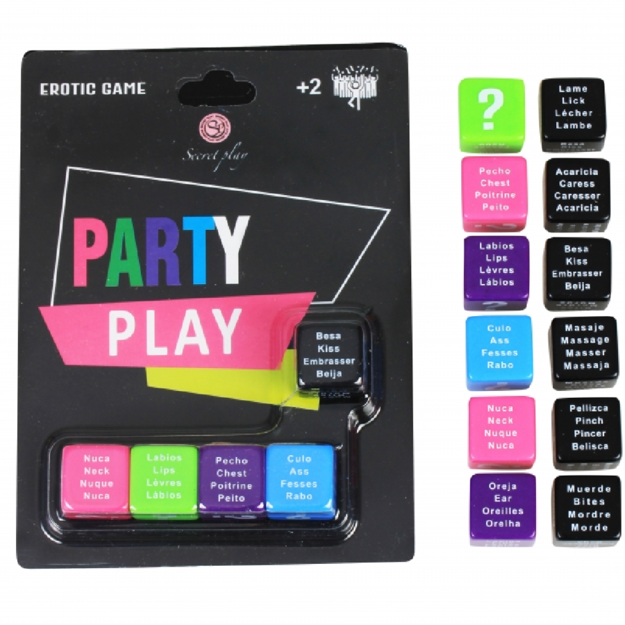 SECRETPLAY – JEU PARTY PLAY 5 DÉS (ES / PT / EN / FR)