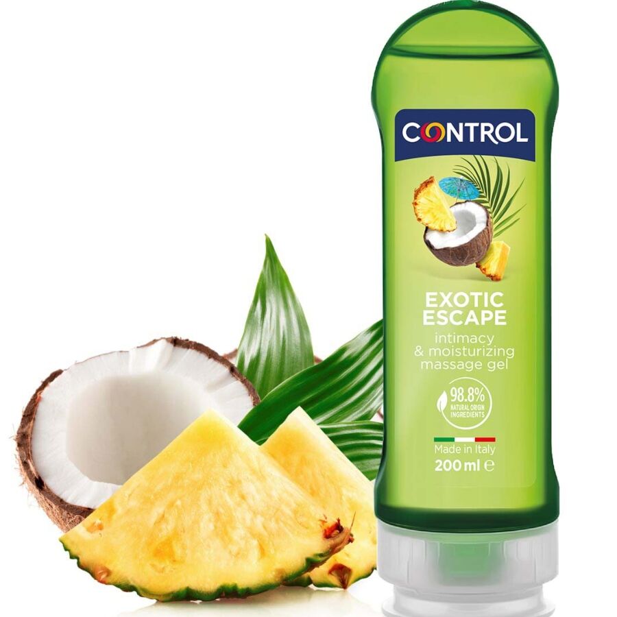 CONTROL – 2EN1 MASSAGE  PLAISIR EXOTIQUE 200ML