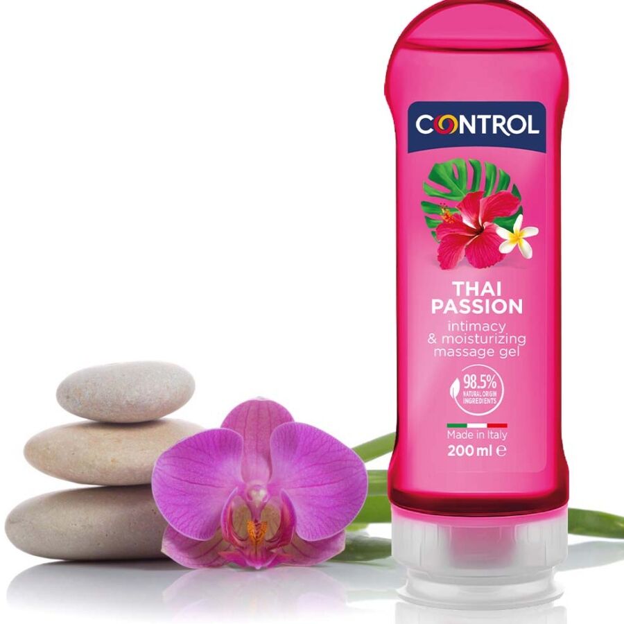 CONTROL – 2EN1 MASSAGE  PLAISIR THAI PASSION 200ML