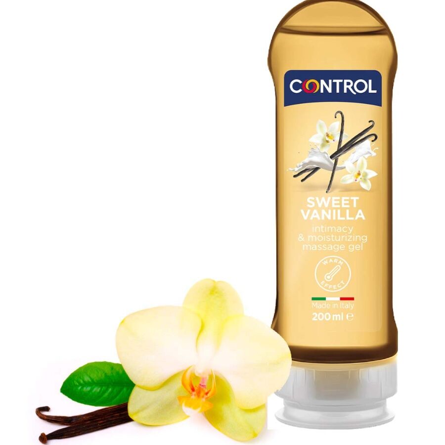 CONTROL – 2EN1 MASSAGE  PLAISIR DOUCEUR DE MADAGASCAR 200ML