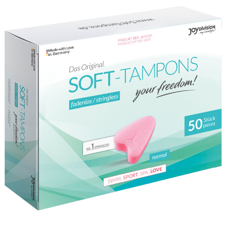 JOYDIVISION SOFT-TAMPONS – ORIGINAL SOFT-TAMPONS 50 UDS