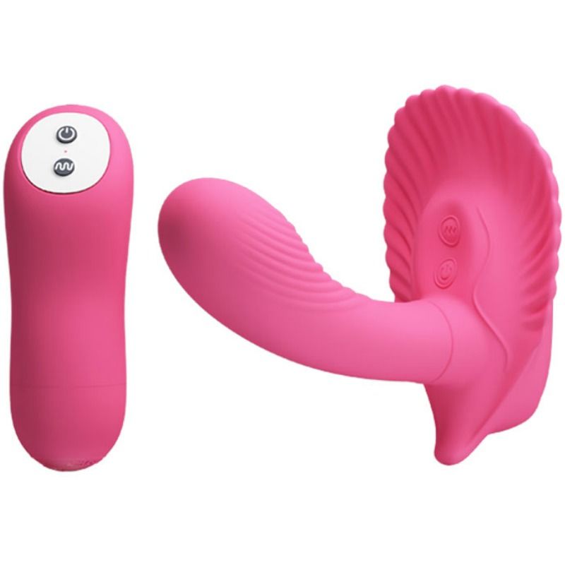 Vibromasseur point G avec télécommande rose – PRETTY LOVE