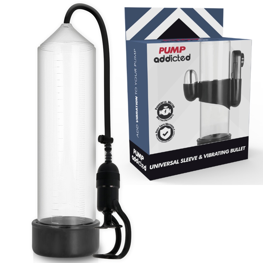 PUMP ADDICTED – VIBRATEUR TRANSPARENT RX5