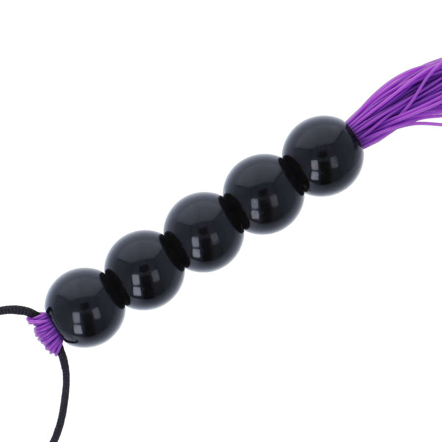 Fouet de bondage élégant Lilas 45 cm – DARKNESS