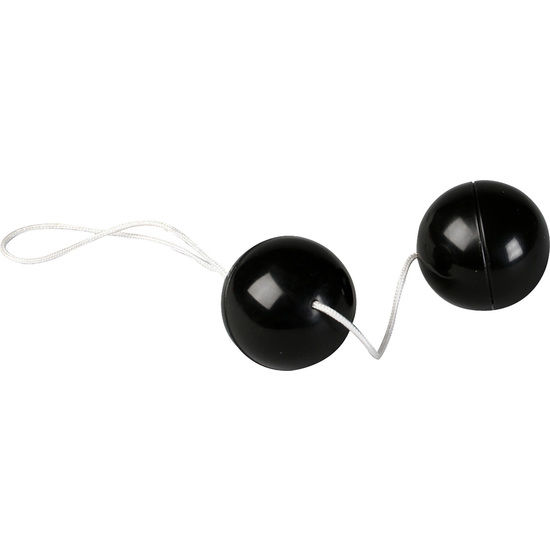 SEVENCREATIONS SUPERSOFT BALLES ORGASMIQUES NOIR