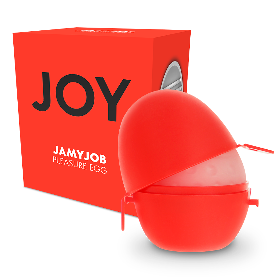 JAMYJOB EGG MASTURBATOR VERSION ROUGE DISCRETT