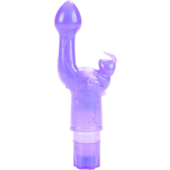 Sextoy Rabbit tête flexible Bunny Kiss pourpre – CALIFORNIA EXOTICS