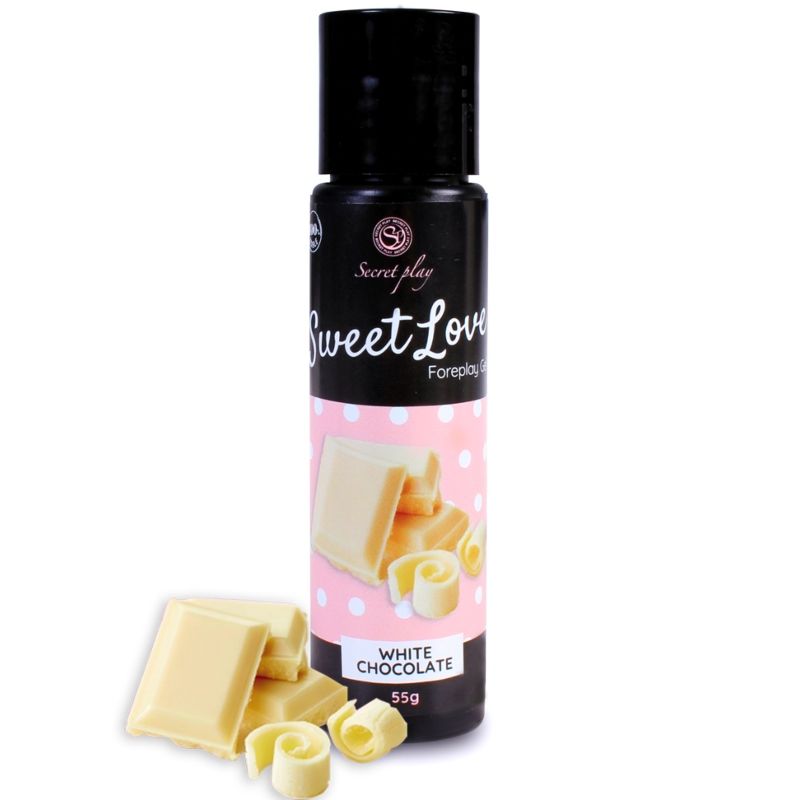 SECRETPLAY – GEL SWEET LOVE CHOCOLAT BLANC 60 ML