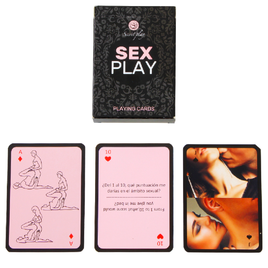 SECRETPLAY – CARTES À JOUER SEX PLAY ES/EN