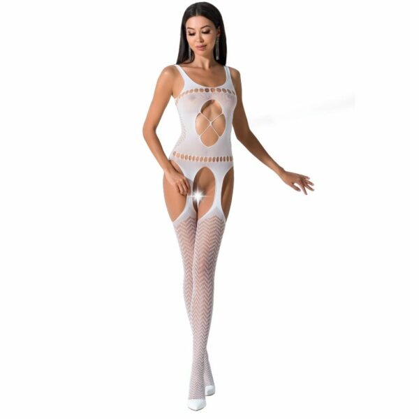 Bodystocking coloris au choix ouvert BS057 taille unique – PASSION