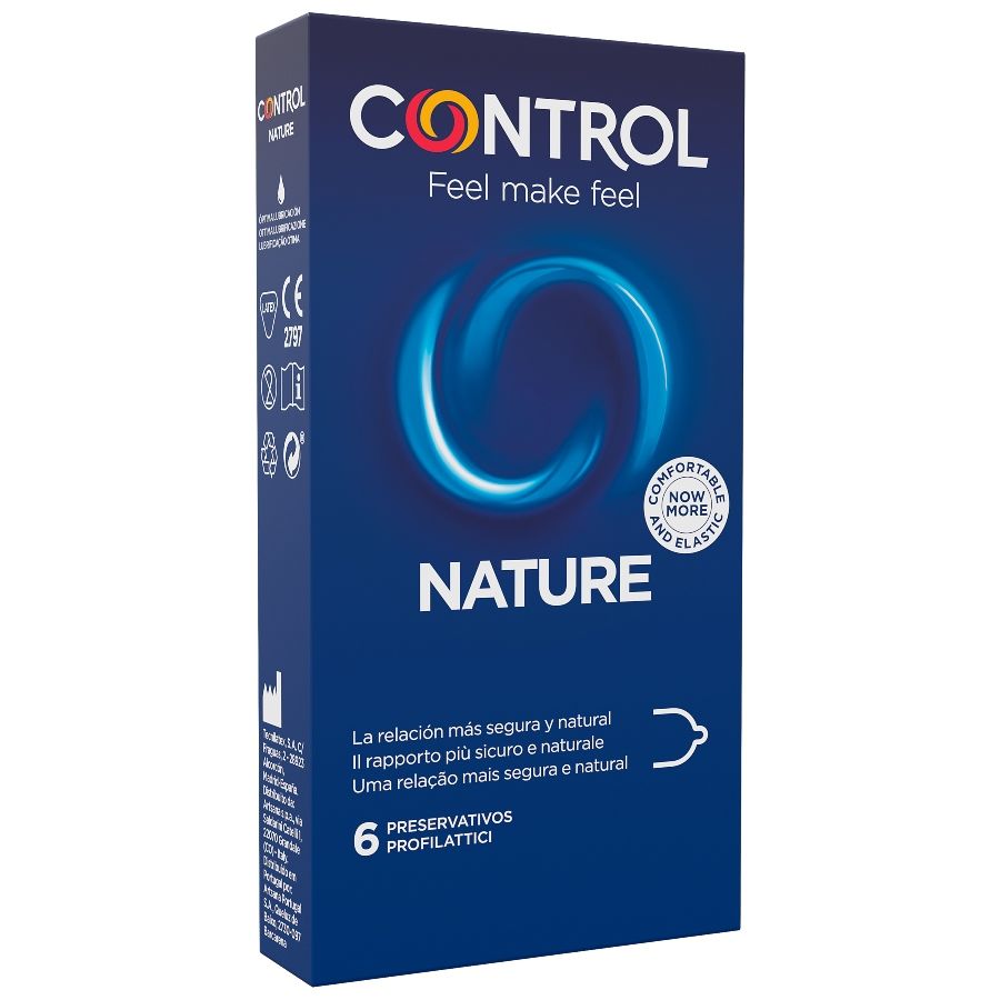 Préservatifs nature 6 unités – CONTROL