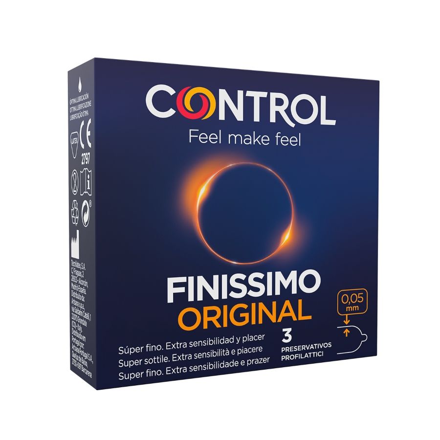 Préservatifs finissimo original 3 unités – CONTROL FINISSIMO