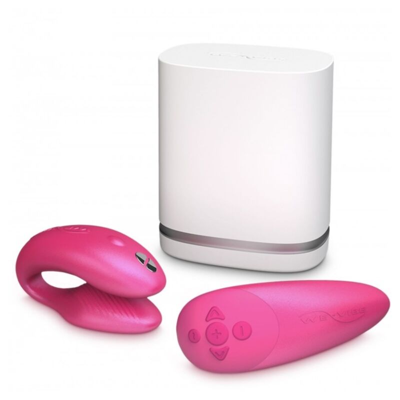 VIBRATEUR WE VIBE CHORUS COUPLES AVEC SQUEEZE CONTROL – ROSE