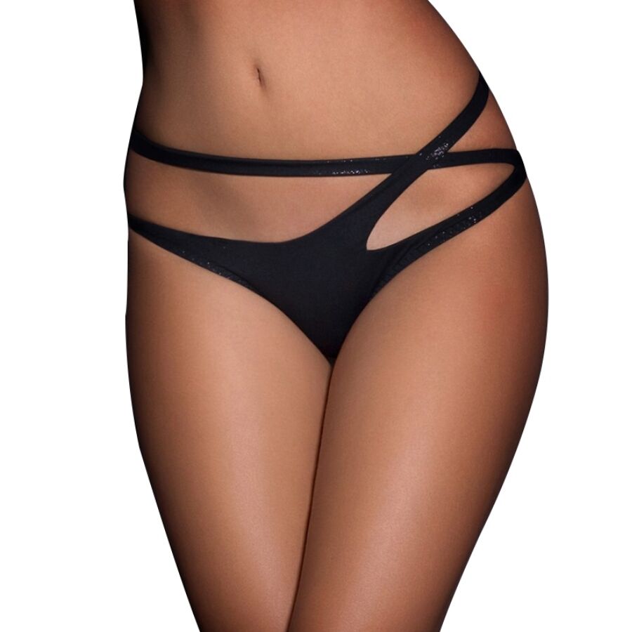 QUEEN LINGERIE PANTIES CON DOBLE TIRANTA CRUZADA