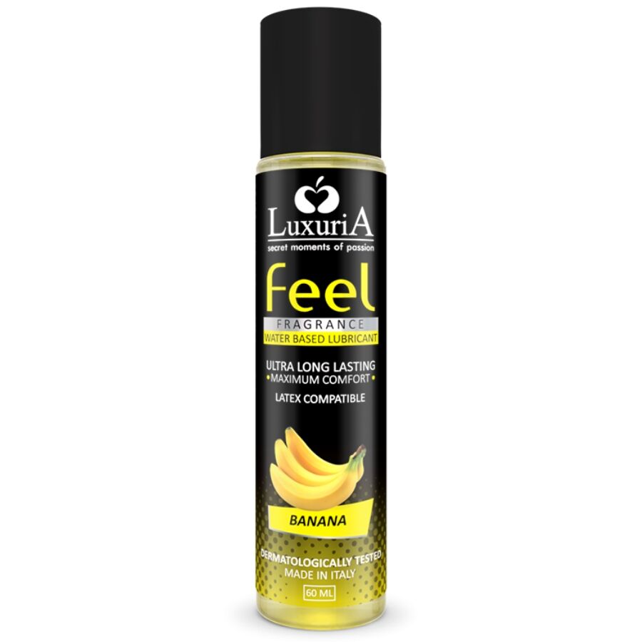 LUXURIA FEEL LUBRIFIANT A BASE D”EAU DE BANANE 60 ML