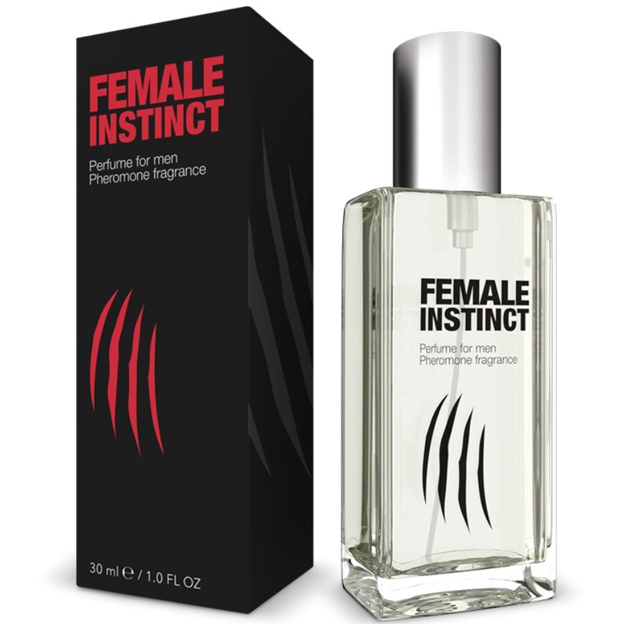 Parfum en spray aux phéromones Female Instinct pour homme 30 ml – INTIMATELINE